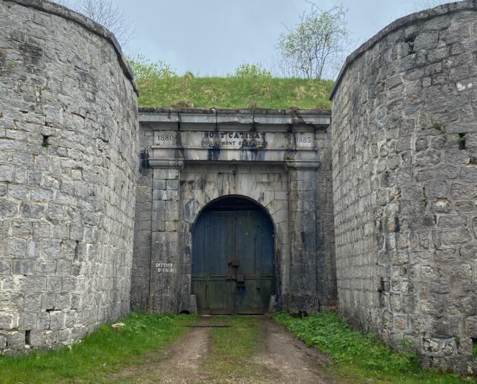 Fort Catinat, Larmont, Pontarlier Entrée du Fort Catinat
