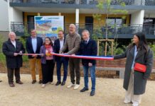 inauguration de l’îlot Saint-Pierre par la Ville de Pontarlier