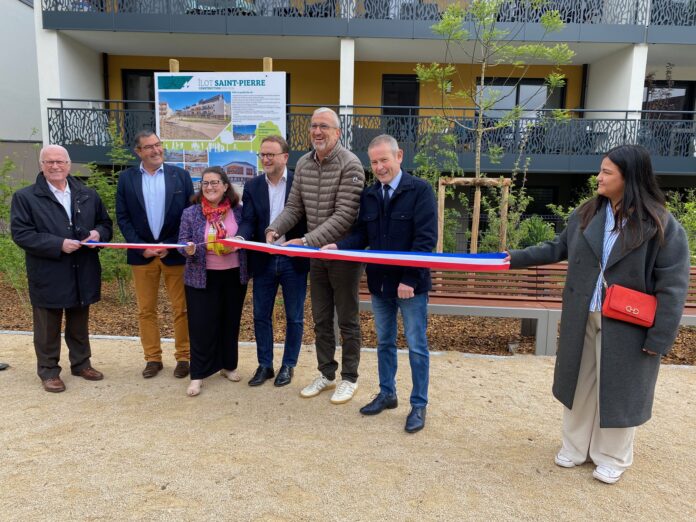 inauguration de l’îlot Saint-Pierre par la Ville de Pontarlier