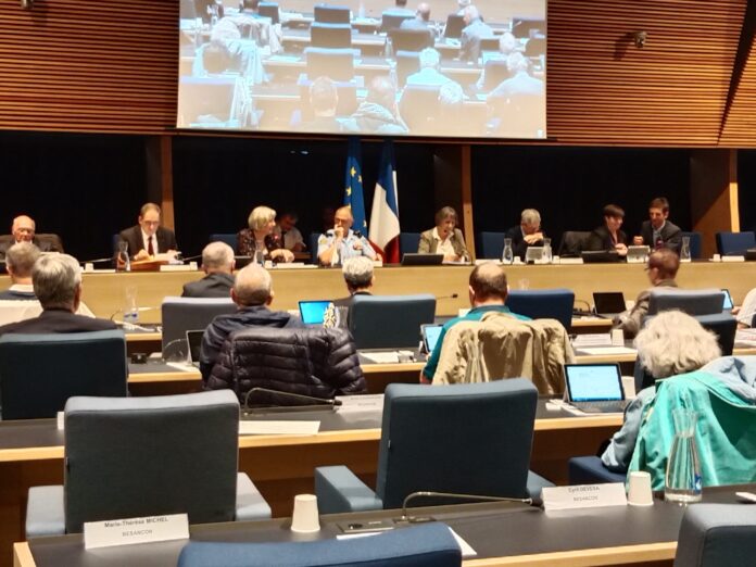 Le conseil communautaire de Grand Besançon
