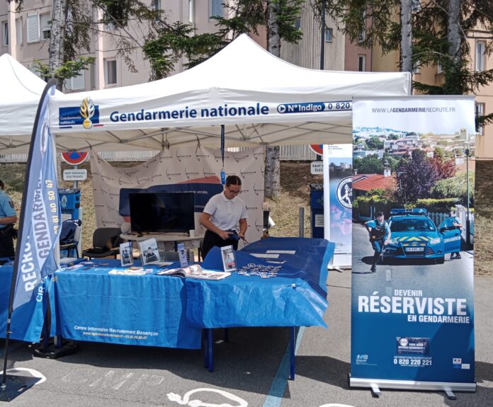 stand gendarmerie nationale