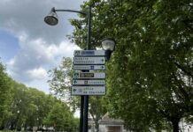 Nouveaux panneaux à Besançon