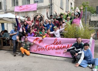 Les organisateurs lors de la première journée les souterraines