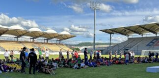 stade léo lagrange à besançon