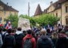 Groupe de personnes présentes au mémoriel de morteau