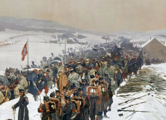 illustration du sentier didactique Bourbaki