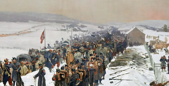 illustration du sentier didactique Bourbaki