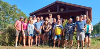 un groupe de 16 Francs-Comtois