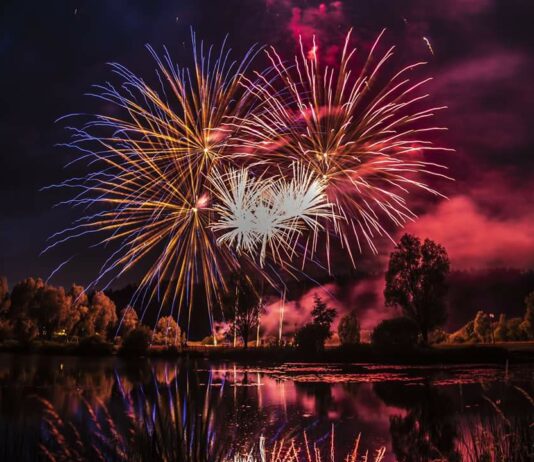 feu d'artifice