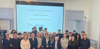 29 élèves en Première bac pro cuisine et services du lycée Toussaint Louverture de Pontarlier