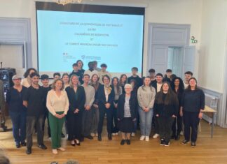 29 élèves en Première bac pro cuisine et services du lycée Toussaint Louverture de Pontarlier