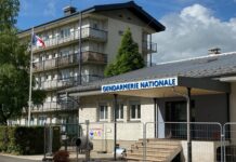 immeuble de la gendarmerie nationale à Jougne