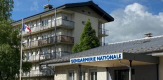 immeuble de la gendarmerie nationale à Jougne