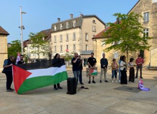 Manifestation Palestine à Pontarlier