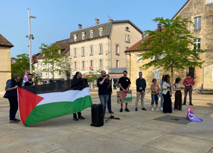 Manifestation Palestine à Pontarlier