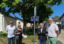 Plusieurs élus étaient présents et le petit-fils du peintre Robert Bouroult