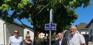 Plusieurs élus étaient présents et le petit-fils du peintre Robert Bouroult