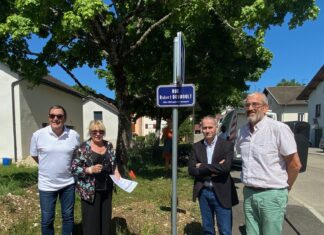 Plusieurs élus étaient présents et le petit-fils du peintre Robert Bouroult