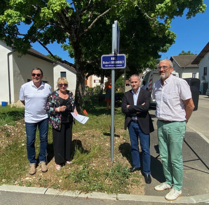Plusieurs élus étaient présents et le petit-fils du peintre Robert Bouroult