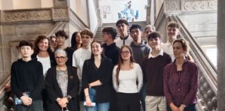 14 élèves de seconde du lycée Victor Hugo de Besançon
