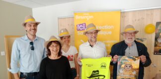 Personnes organisant l'évènement "Juin Jaune"