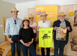 Personnes organisant l'évènement "Juin Jaune"