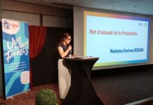Karima Rochdi, présidente départementale de l'Union Départementale des Associations familiales