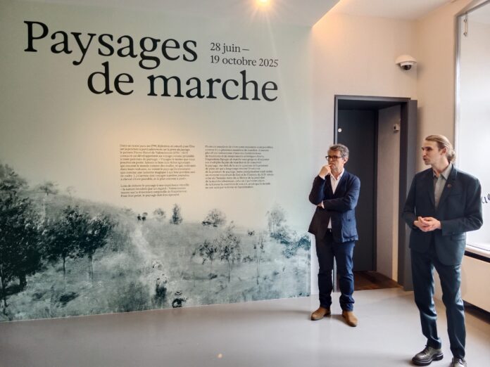 Région. Paysages de marche Courbet 2025 Pierre Wat, commissaire scientifique de l'exposition