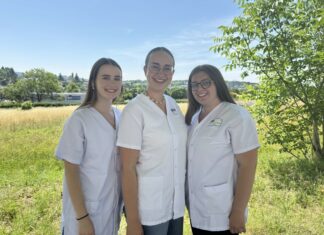 Mélusine, Emma et Lisa, trois étudiantes bisontines