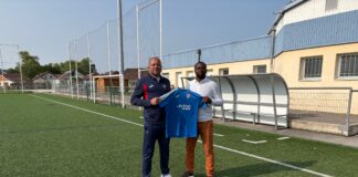 Junior Miranda, directeur sportif et Zié Diabaté, responsable technique des jeunes