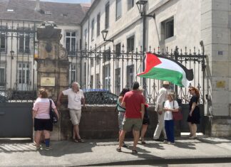 Besançon. La mairie forcée de retirer le drapeau de la Palestine sur l’Hôtel de Ville