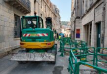 travaux à Besançon