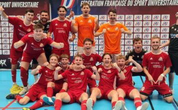 Région. Université Marie et Louis Pasteur : fin de saison magique pour le sport universitaire Équipe de futsal de l'université Marie et Louis Pasteur