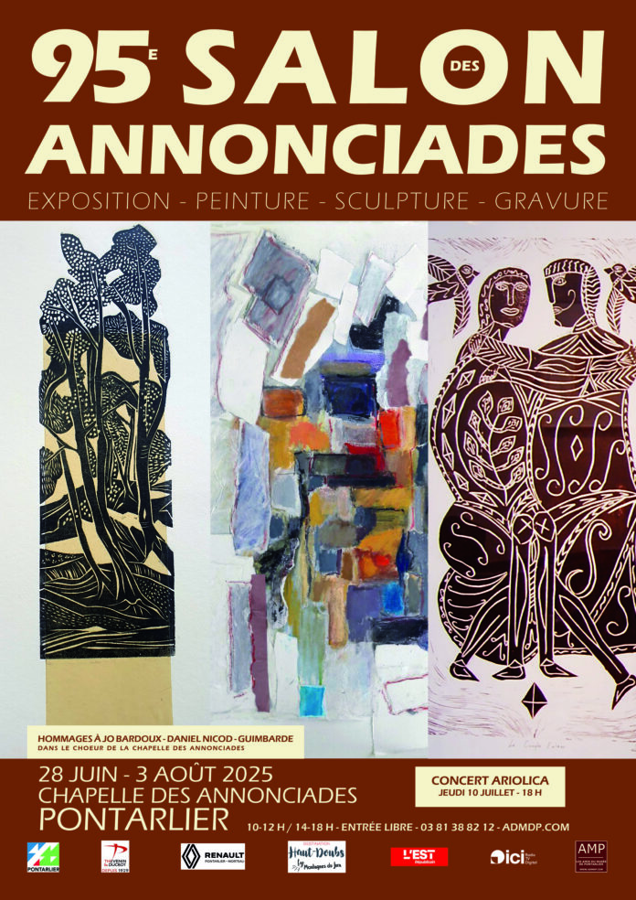 affiche du Salon des Annonciades