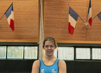 la lutteuse Violette Duchet-Annez