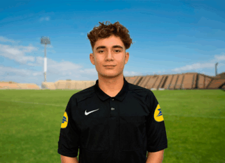 Pablo Guillaume, jeune arbitre fédéral de foot