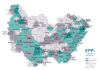 carte de la région Bourgogne Franche-Comté