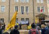 Manifestant s'opposant à la loi Duplomb à Pontarlier