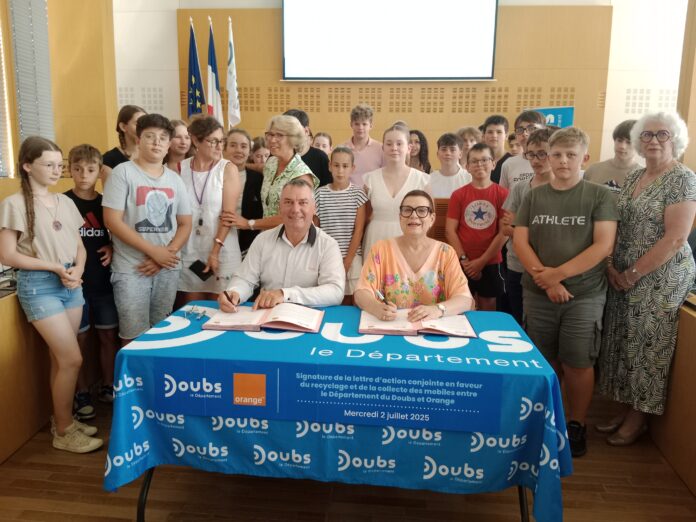 Tous les jeunes élus du conseil départemental des jeunes du Doubs