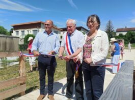 Ludovic Fagaut, Anne Vignot et le maire Roche-lez-Beaupré