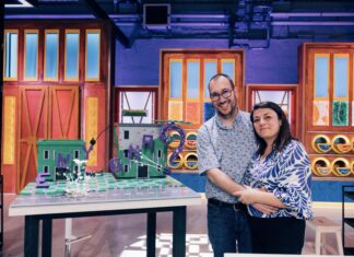 Marie-Céline et Samuel, candidats de la nouvelle saison de Lego Masters.