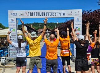 Triathlon du lac Saint-Point