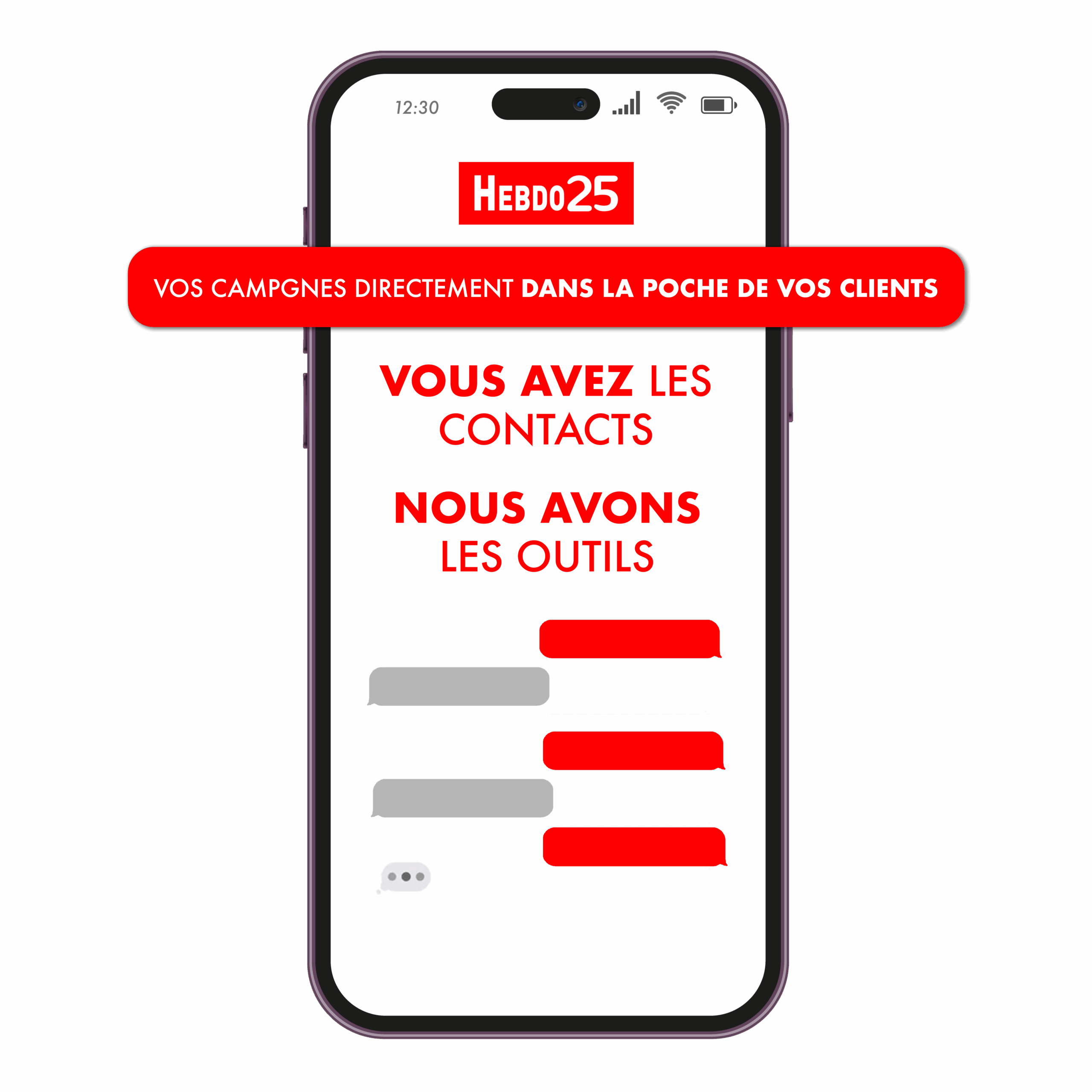 Téléphone Visuel Hebdo25
