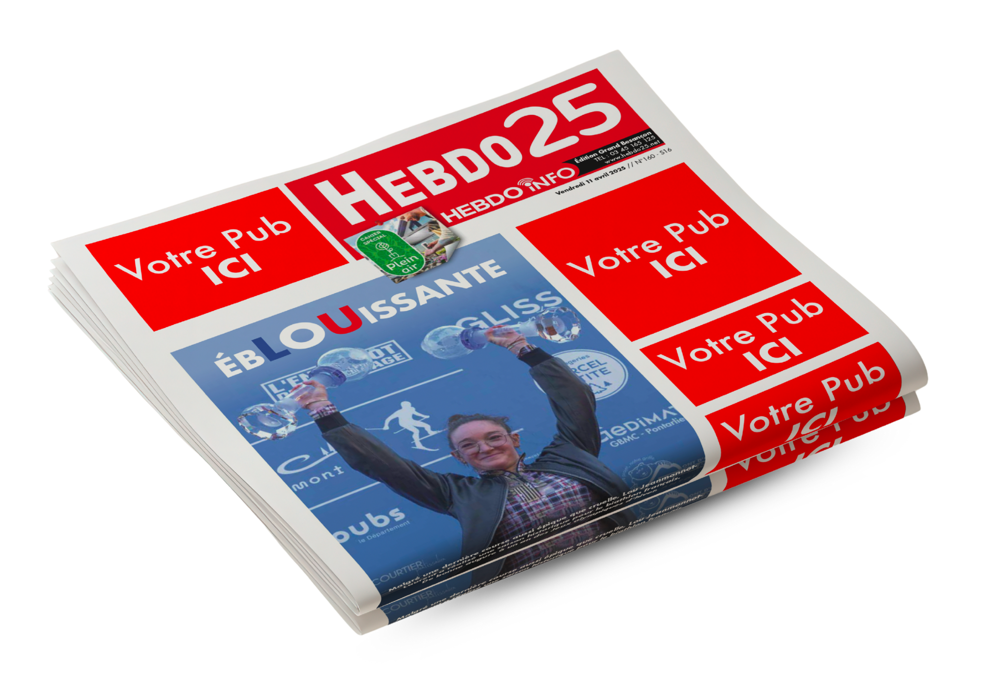 Visuel Journal Publicité Hebdo25