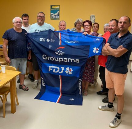 Habitant du Val d’Usiers qui va accueillir la fan-zone Groupama FDJ et ses 150 convives.