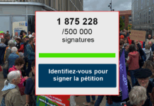 nombre de signatures pétition de la loi Duplomb