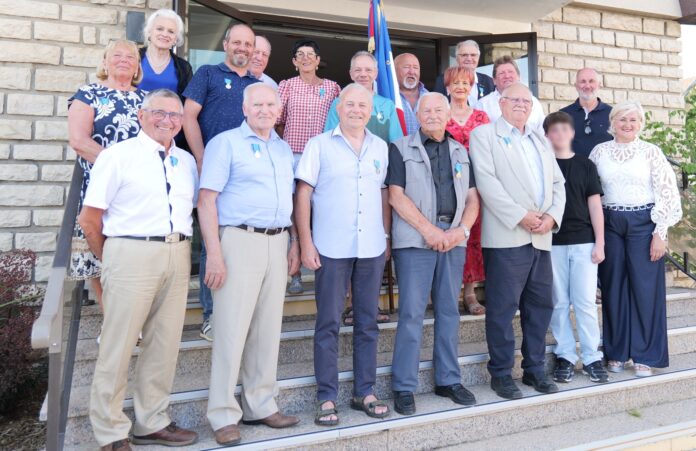 onze bénévoles Récompensés de la médaille de la Jeunesse, des Sports et de l’Engagement Associatif