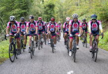 cyclistes de la ronde de l'espoir