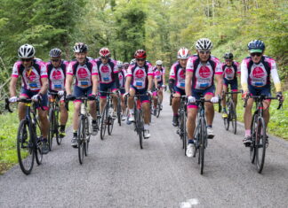 cyclistes de la ronde de l'espoir