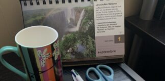 chéquier rentrée de l'association Baume Bienvenue